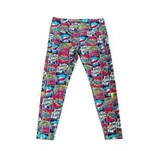 Constantly Varied Gear Comic Strip Legging Pants Womens Athletic Stretchy XXL